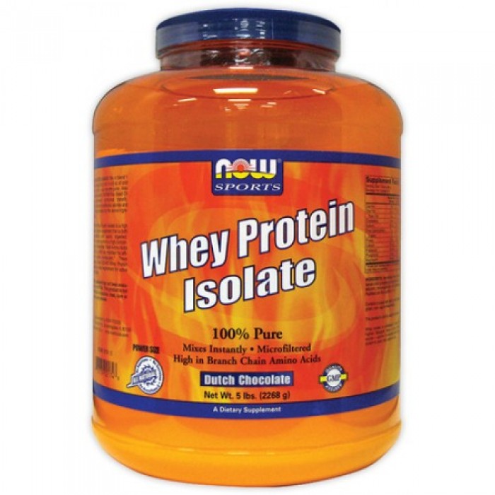 NOW - Whey Protein Isolate / 2268 gr