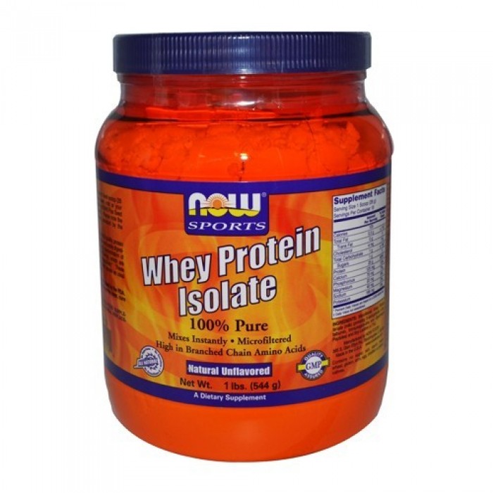 NOW - Whey Protein Isolate / 544 gr