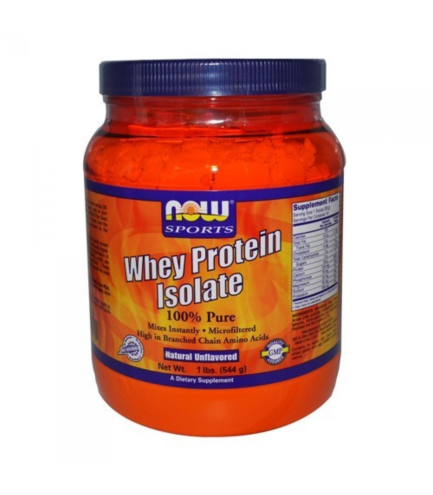 NOW - Whey Protein Isolate / 544 gr