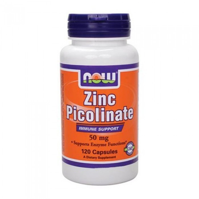 NOW - Zinc Picolinate 50mg. / 120 Caps.