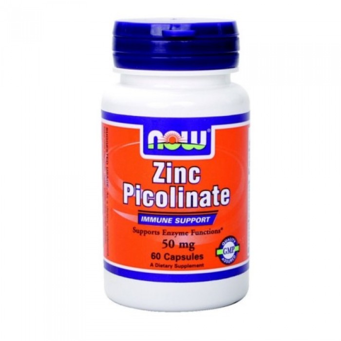 NOW - Zinc Picolinate 50mg. / 60 Caps.