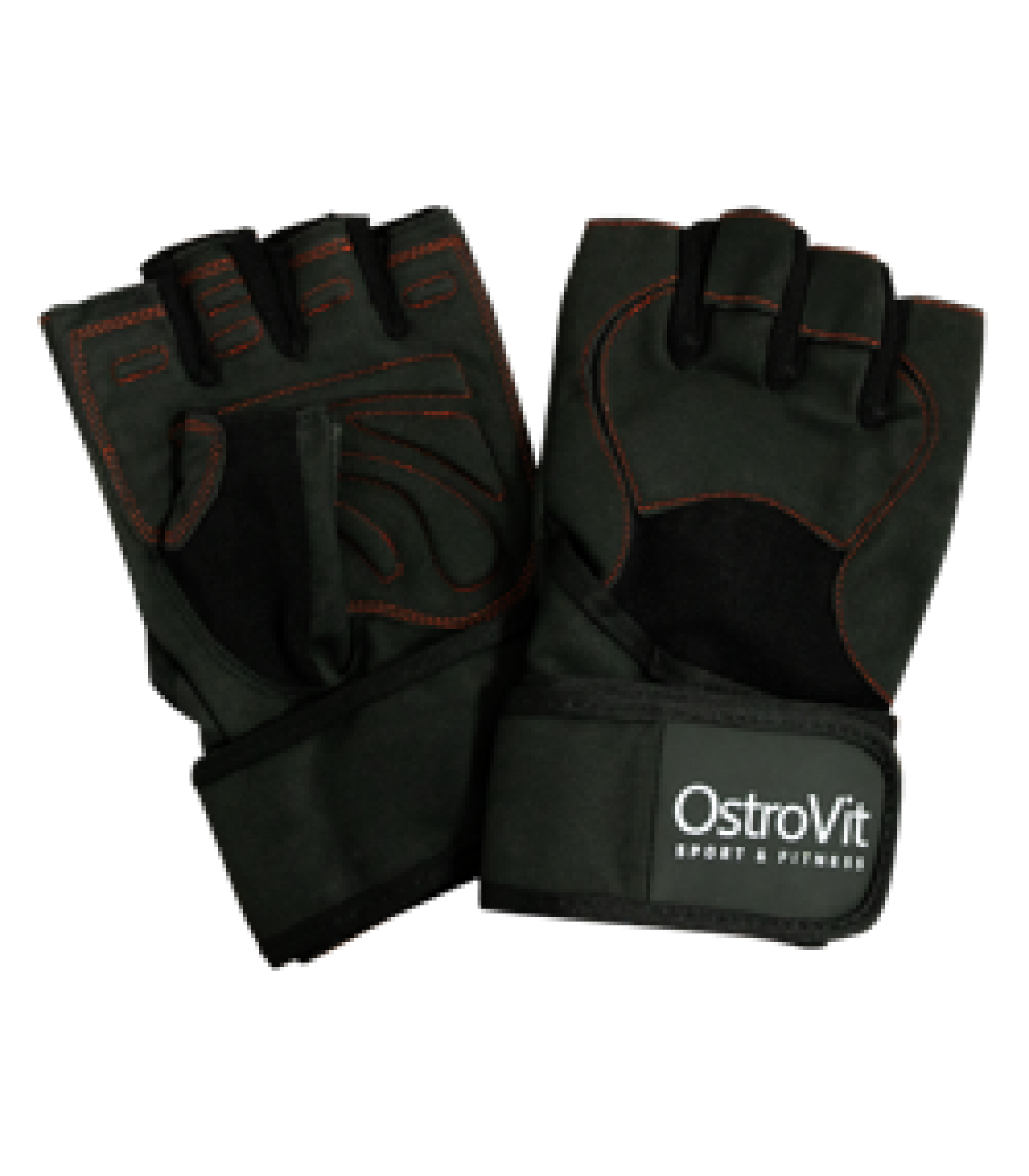 OstroVit - Men's Training Gloves with Wristwraps / Мъжки тренировъчни ръкавици с накитници