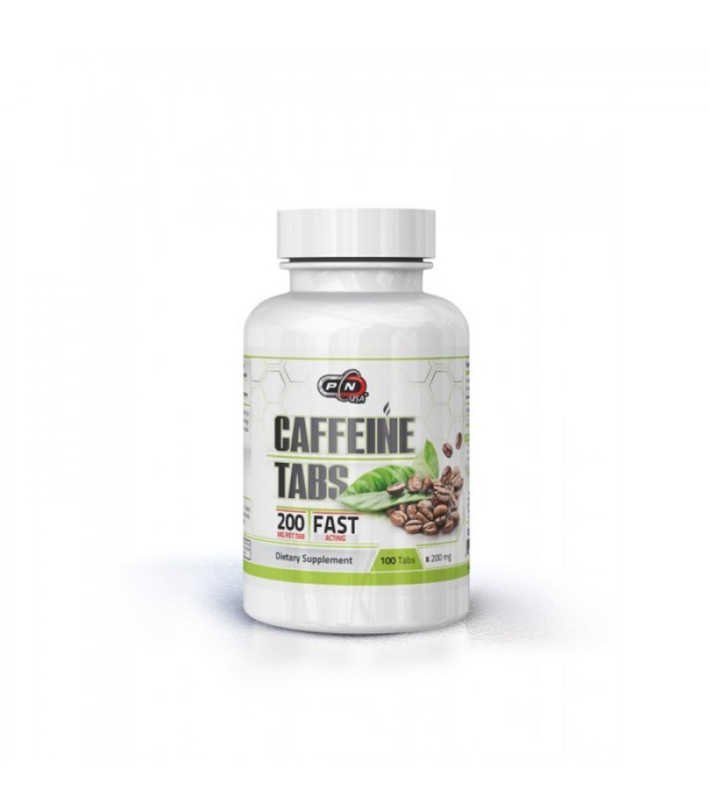 Pure Nutrition - Caffeine / 200mg / 100tabs.​