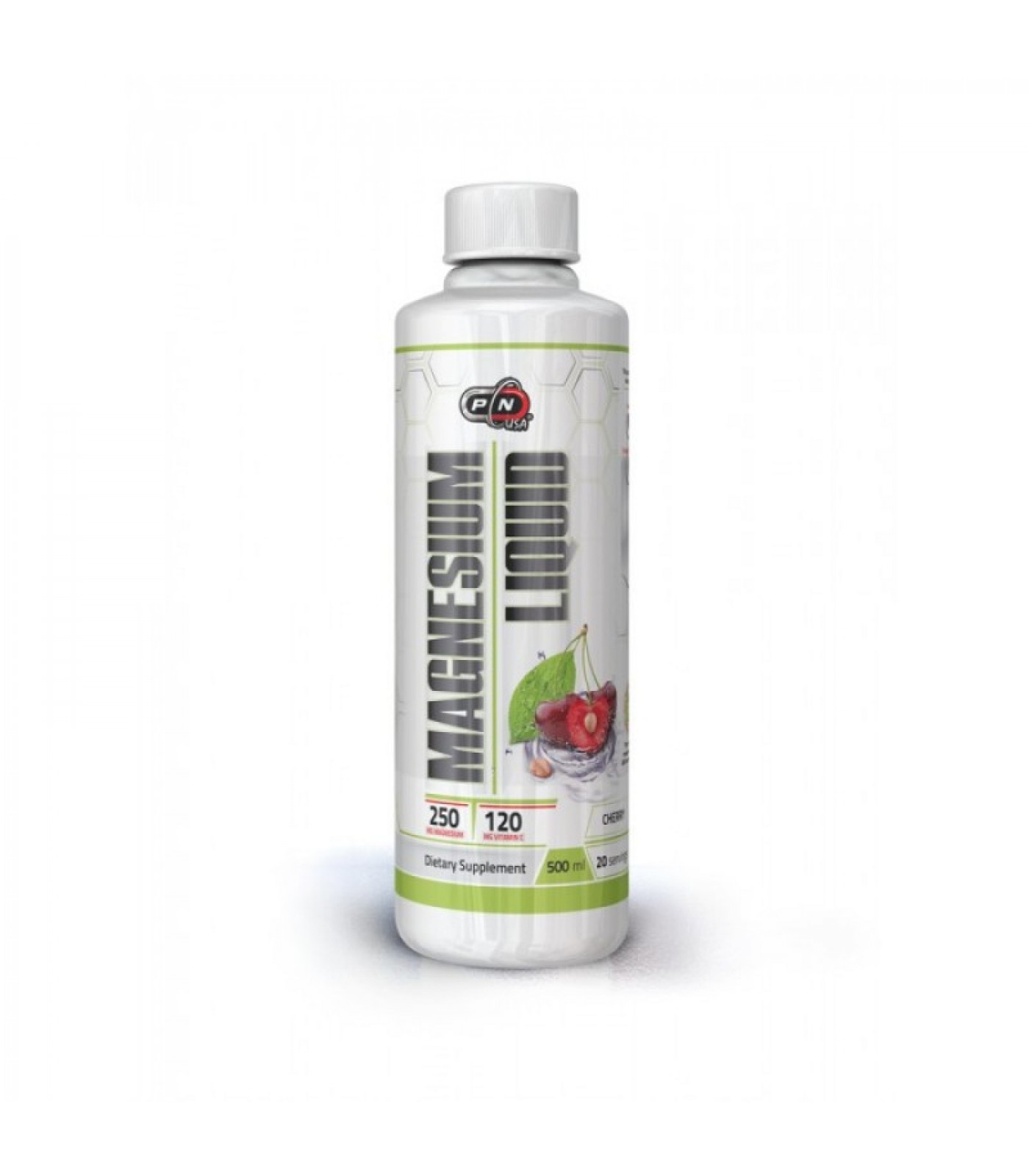 Pure Nutrition - Magnesium Liquid + Vitamin C / 500 ml.​