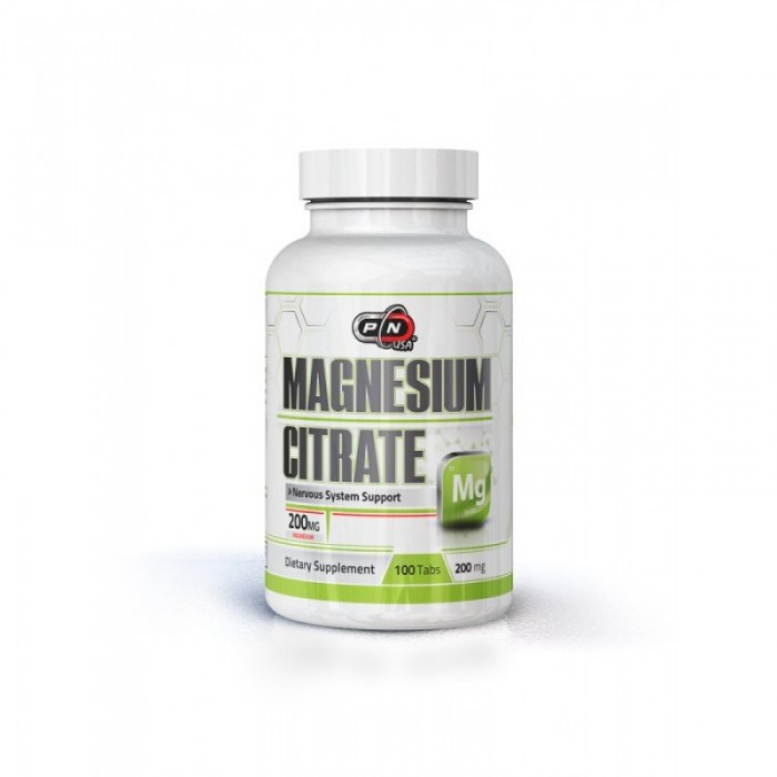 Pure Nutrition - Magnesium Citrate 200mg. / 200 tabs.​