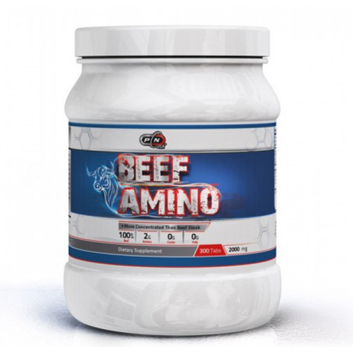 Pure Nutrition - Beef Amino 2000mg. / 300 tabs.​