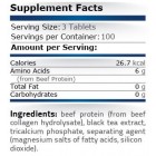 Pure Nutrition - Beef Amino 2000mg. / 300 tabs.​