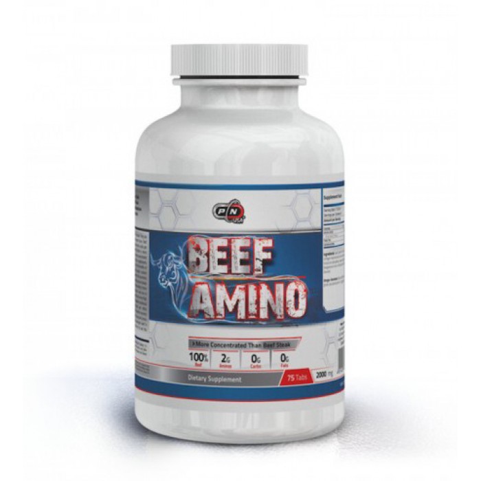 Pure Nutrition - Beef Amino 2000mg. / 75 tabs.​