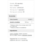 Prozis - Acetyl-L-Carnitine / 60caps.