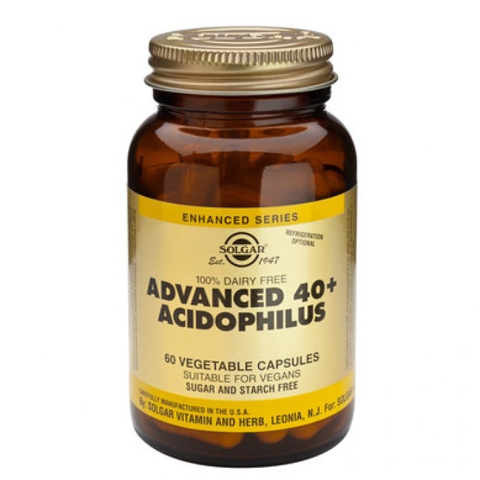 Solgar - Advanced 40+ Acidophilus / 60 caps.​