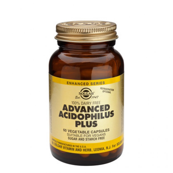 Solgar - Advanced Acidophilus Plus / 60 caps.​