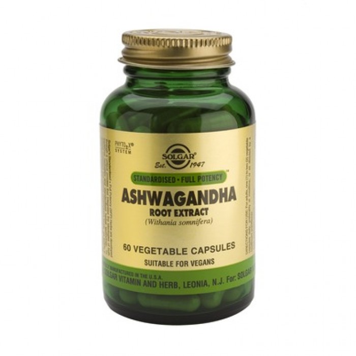 Solgar - Ashwagandha Root Extract / 60 caps.​