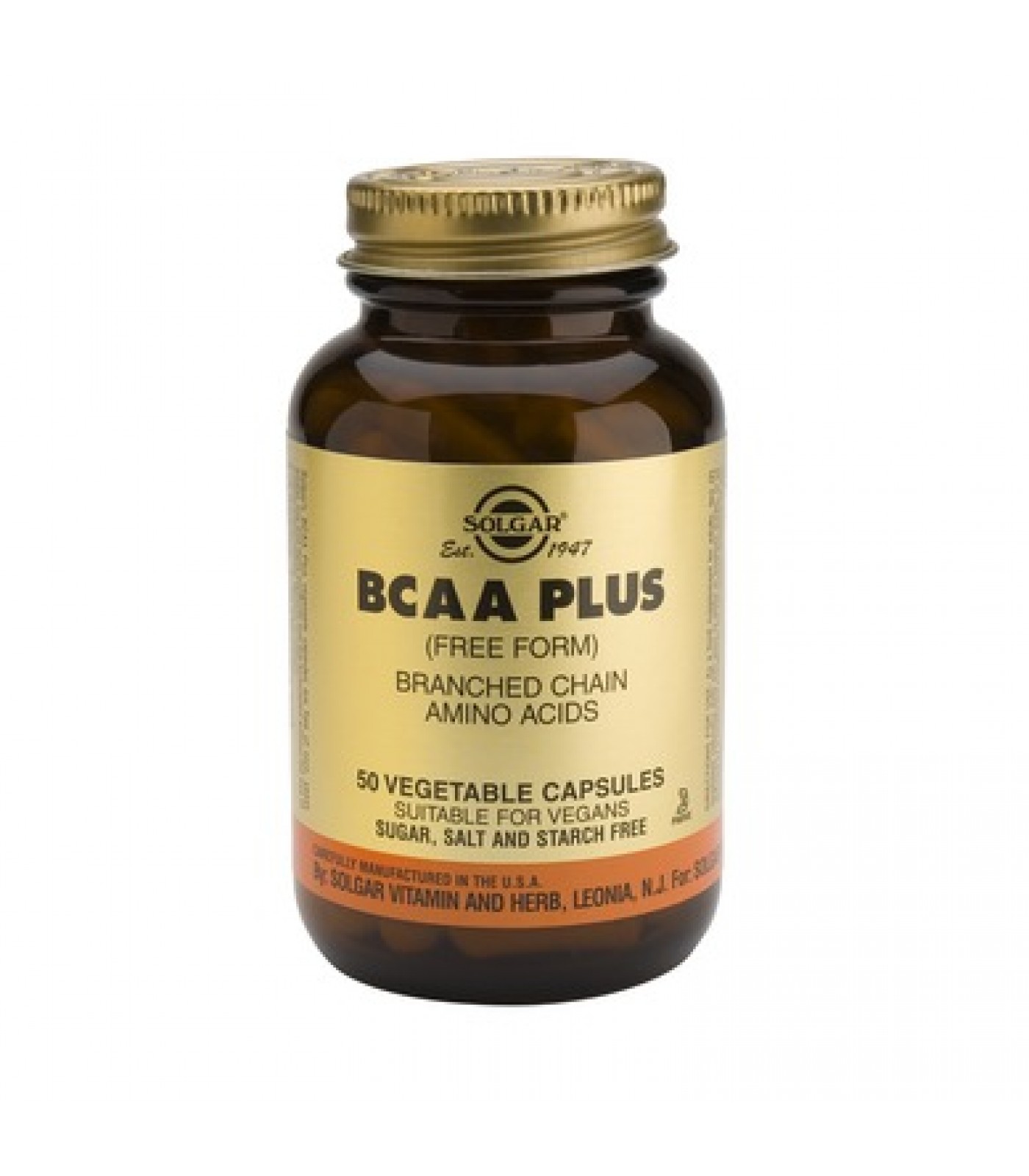 Solgar - BCAA Plus / 50 caps.​