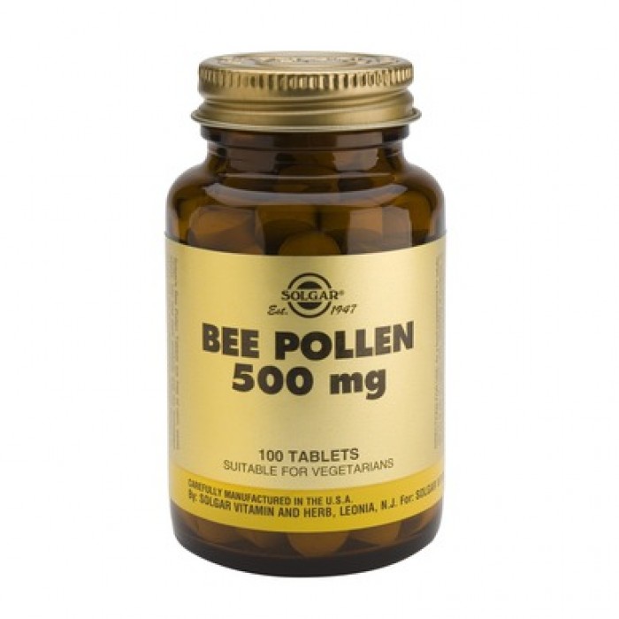 Solgar - Bee Pollen 500mg. / 100 tabs.​
