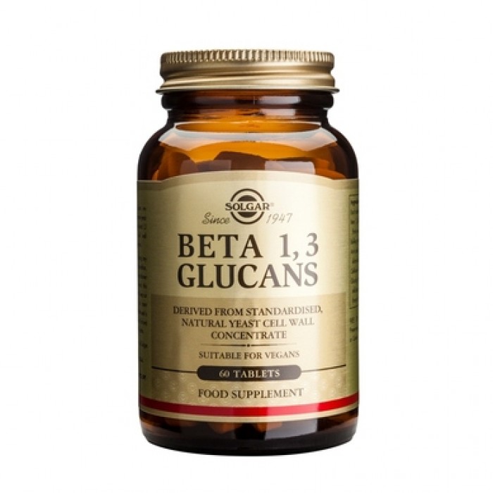 Solgar - Beta 1,3 Glucans / 60 tabs.​