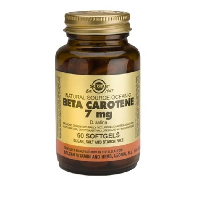 Solgar - Beta Carotene 7mg. / 60 caps.​