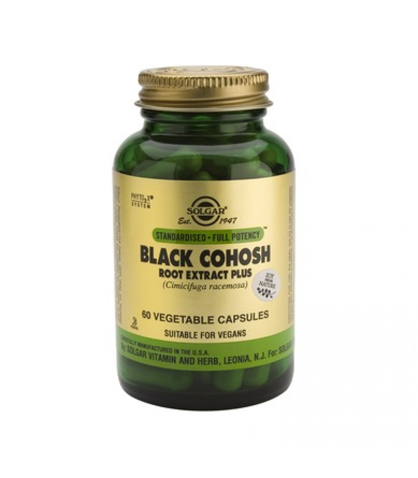 Solgar - Black Cohosh Root Extract Plus / 60 caps.​