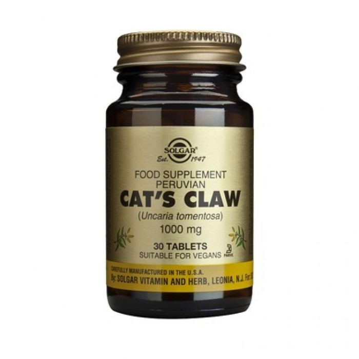 Solgar - Cat’s Claw 1000mg. / 30 caps.​