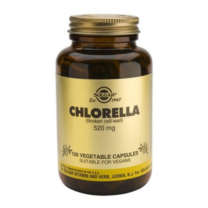 Solgar - Chlorella 520mg. / 100 caps.​