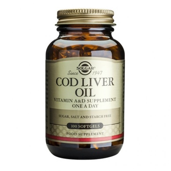 ​Solgar - Cod Liver Oil / 100 softgels.​