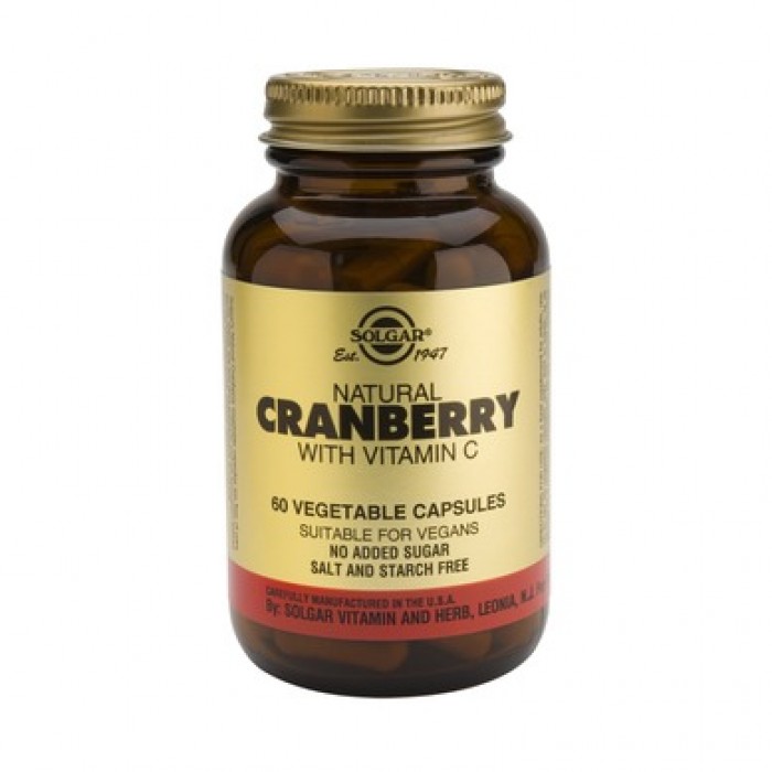 Solgar - Cranberry Extract with Vitamin C / 50 caps.​