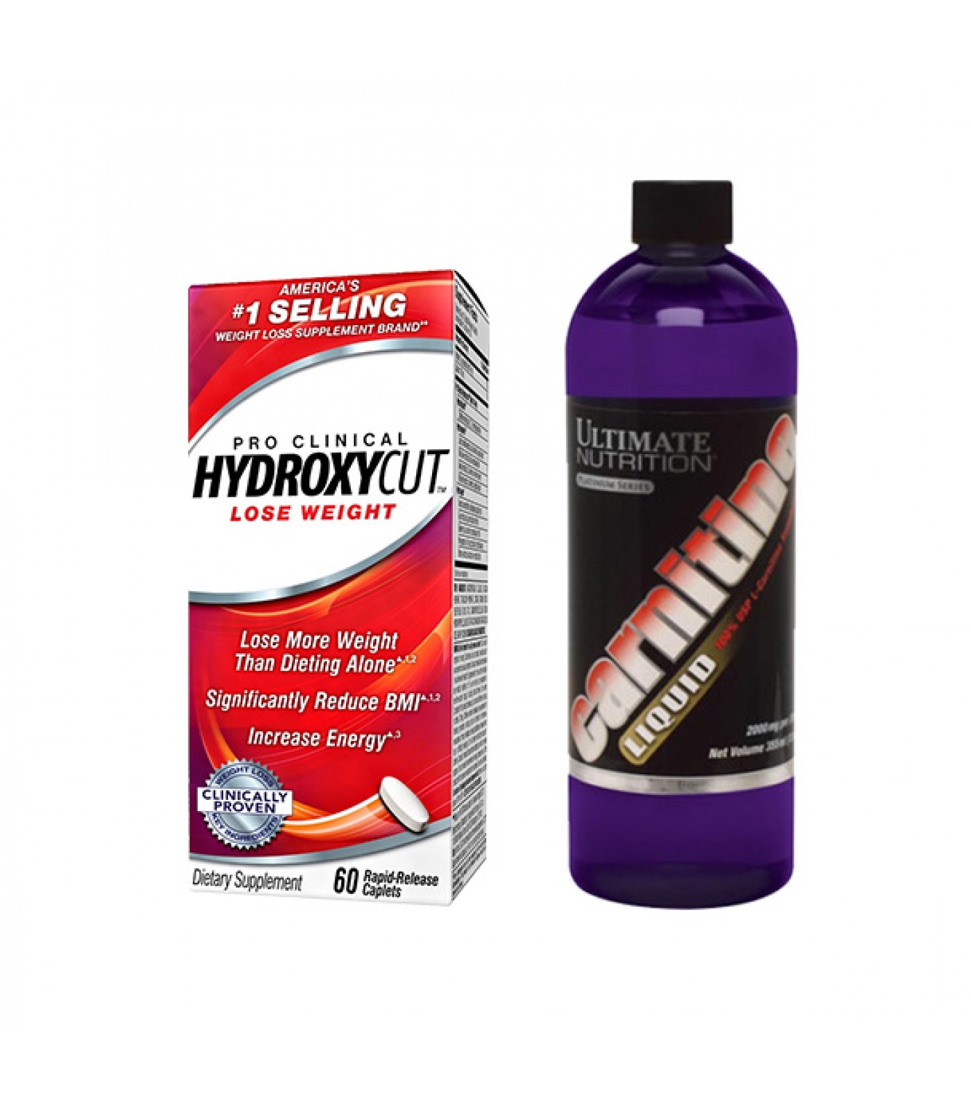 STACK Отслабване -  Liquid L-carnitne + Hydroxycut​