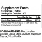 Tested Nutrition - Vitamin C / 100caps x 1000mg.​