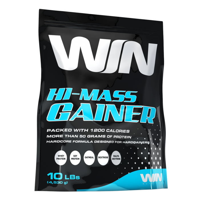 WIN Nutrition - 100% Hi-Mass Gainer / 5lbs.