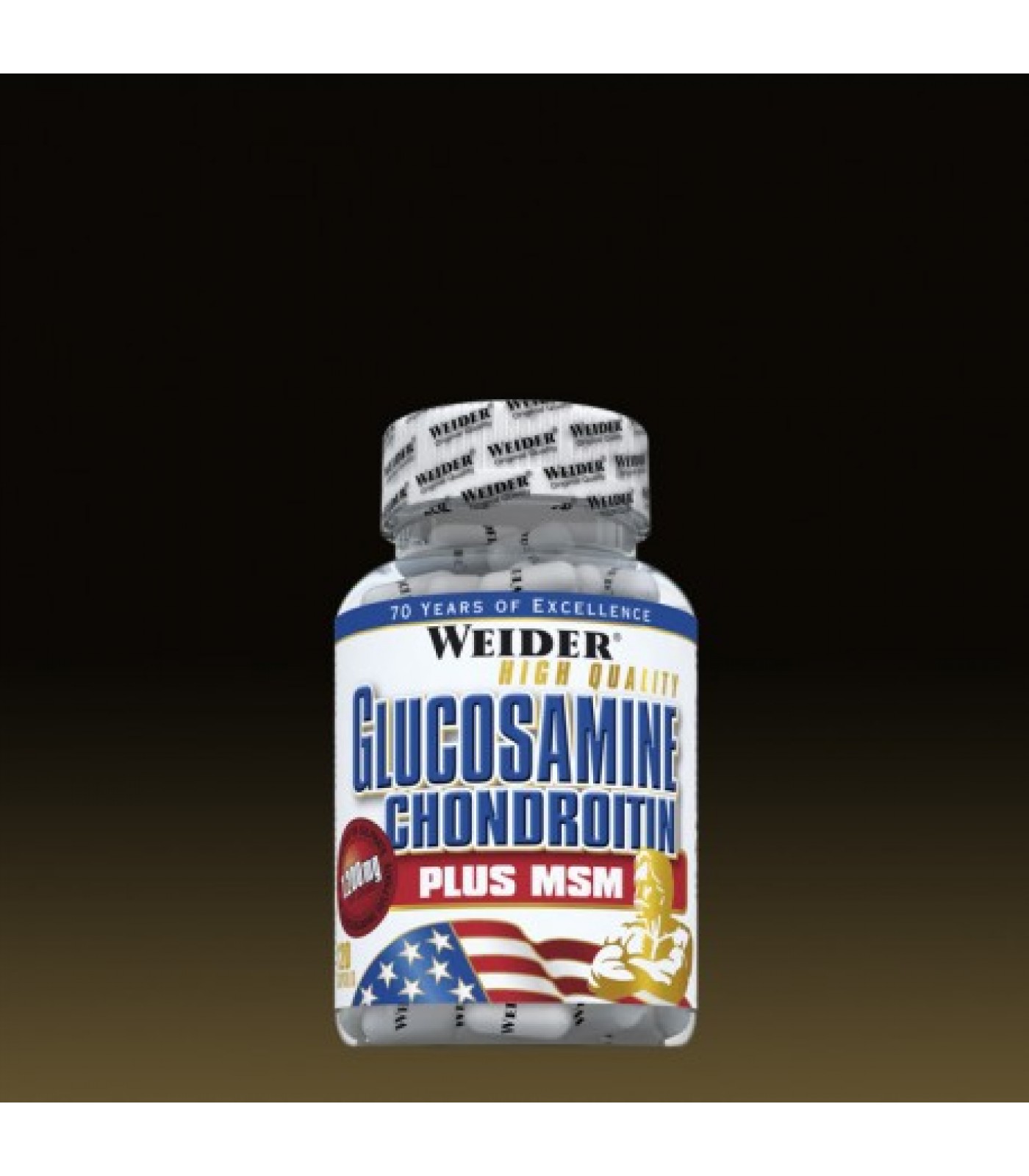 Weider - Glucosamine & Chondroitin + MSM / 120 caps