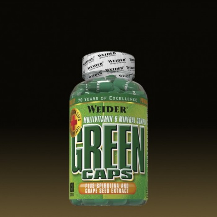 Weider - Green Caps / 180 caps
