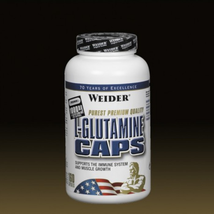 Weider - L-Glutamine / 160 caps