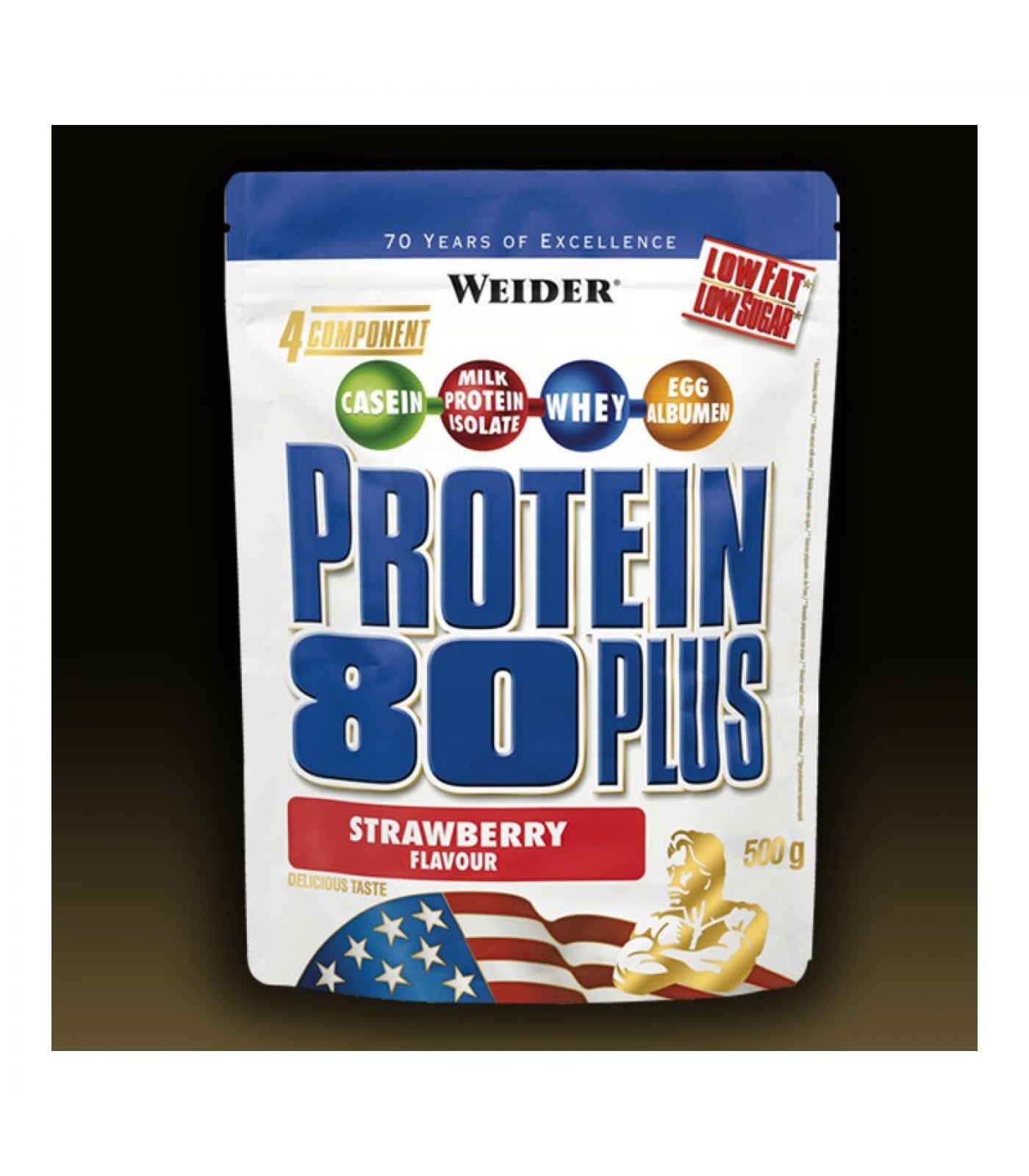 Weider - Protein 80+ / 500 gr