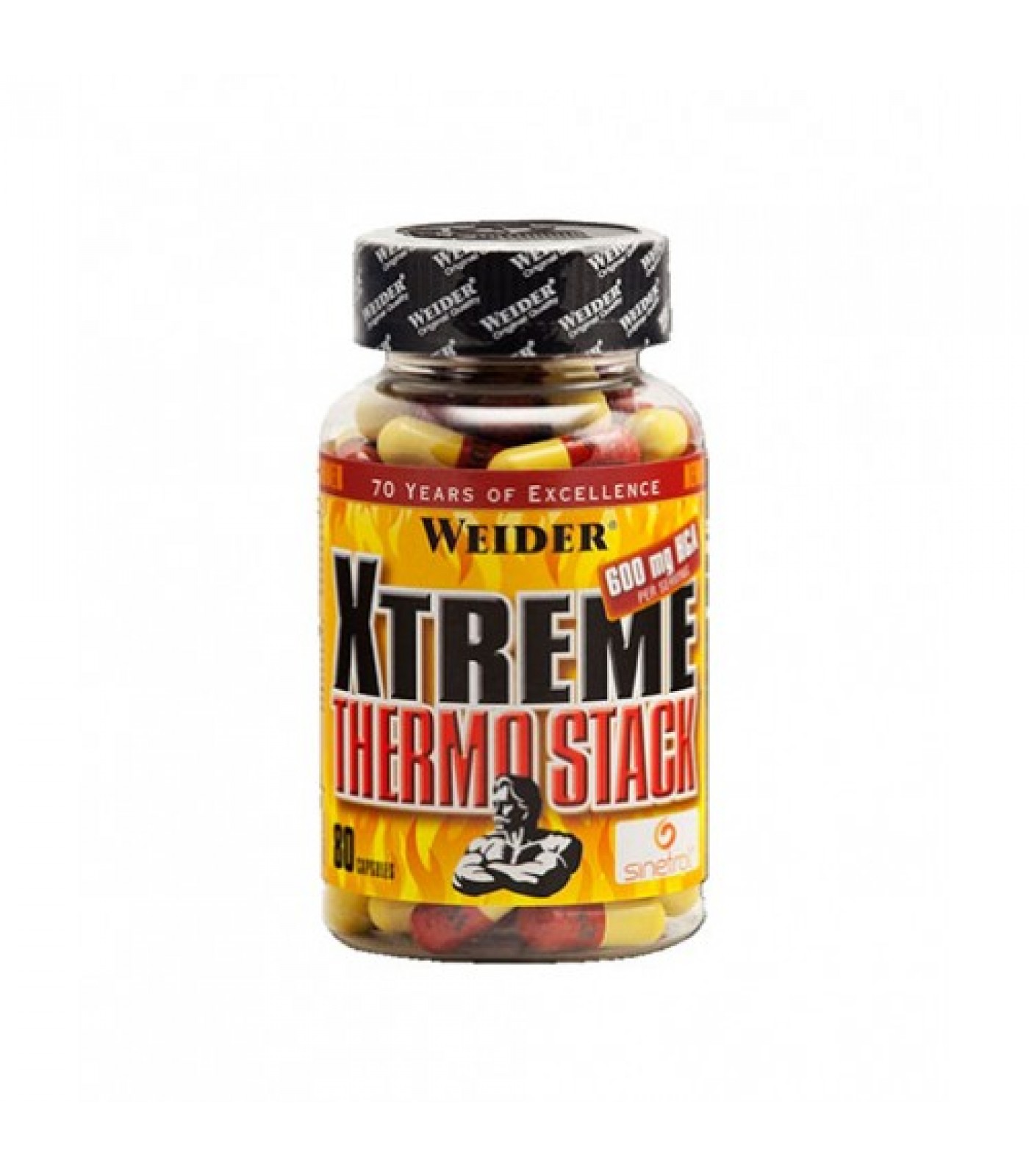 Weider - Xtreme Thermo Stack / 80 caps