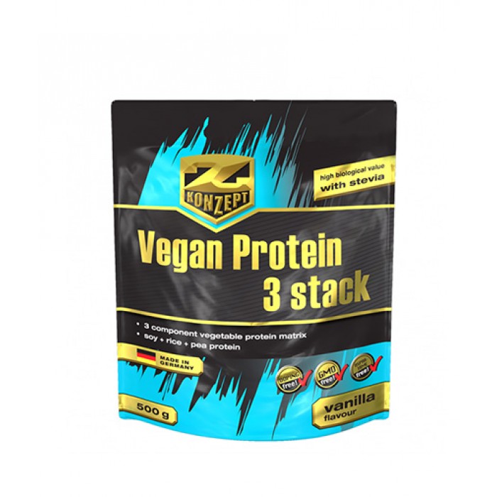 Z-Konzept - Vegan Protein 3 stack / 500 gr.