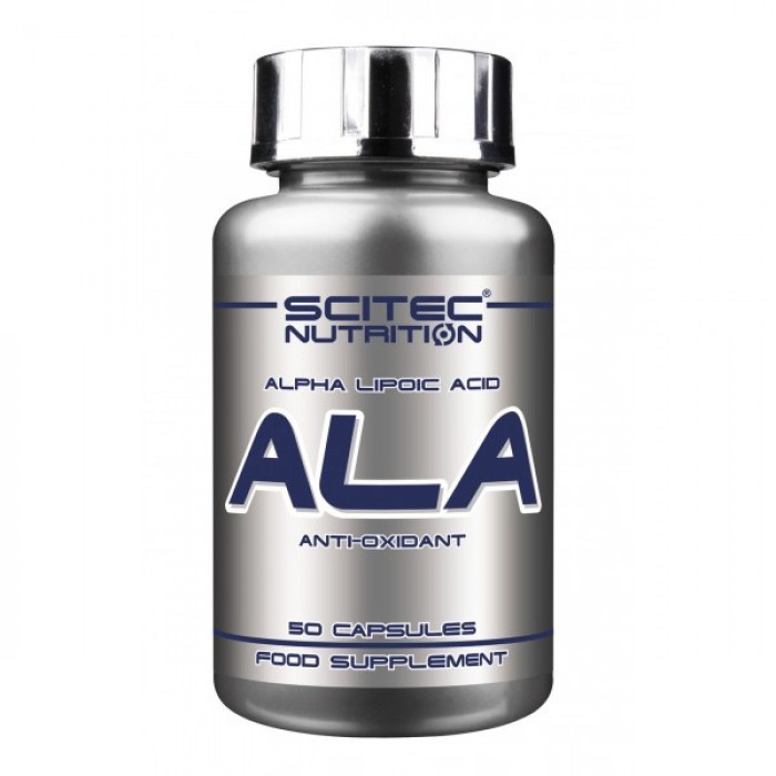 SCITEC ALA - Alpha-Lipoic Acid 250 mg. / 50 Caps.