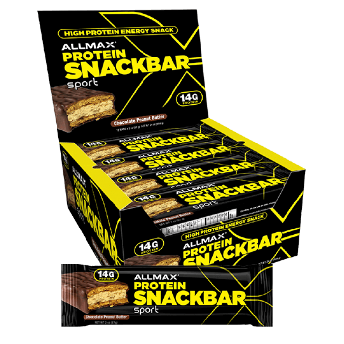 AllMax - Protein Snackbar BOX / 12 x 57gr