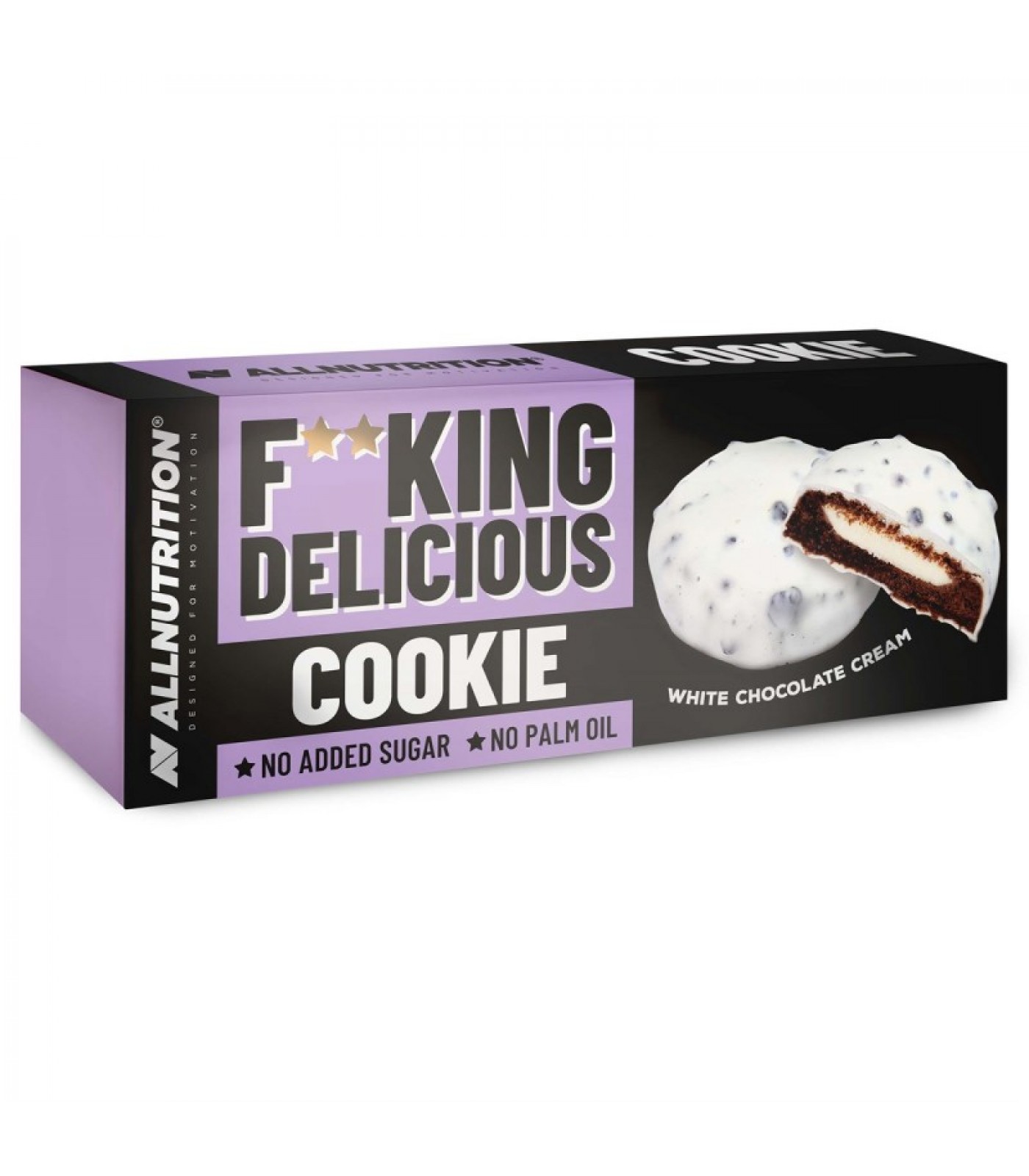 Allnutrition F**King Delicious Cookie - White Chocolate Cream / 128g