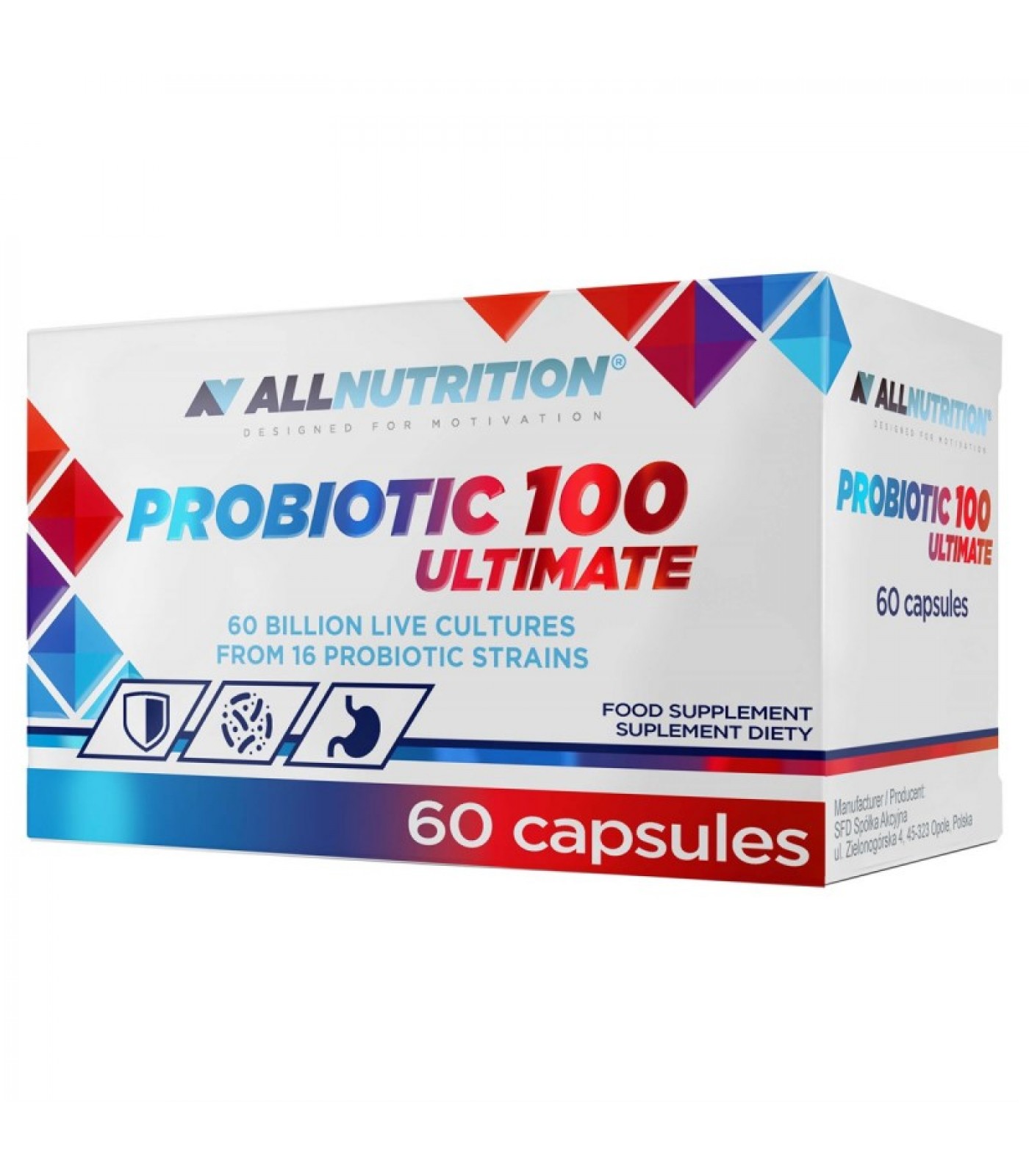 Allnutrition Probiotic 100 Ultimate / 60 caps