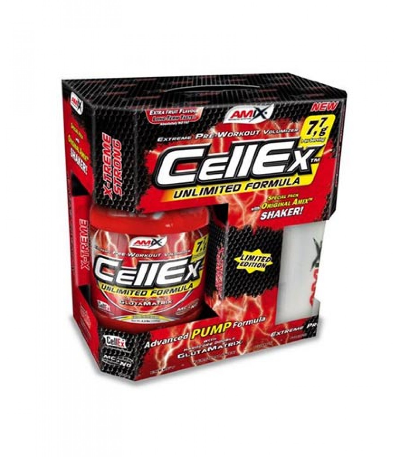 Amix - CellEx ® Unlimited Powder + Шейкър / 1040gr.