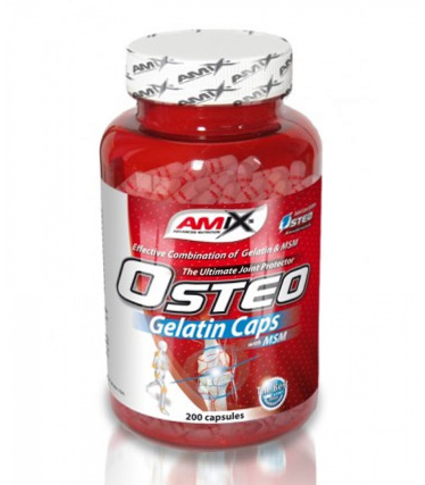 Amix - Osteo Gelatin with MSM / 400 caps.