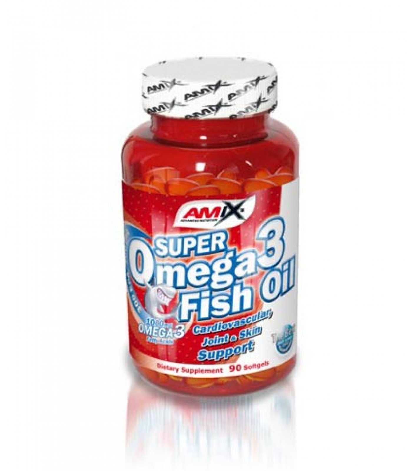 Amix - Super Omega 3 Fish Oil / 90 softgels