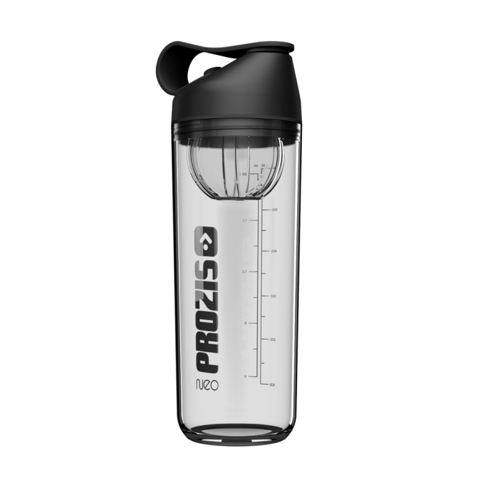 Prozis Sport Neo Mixer Bottle Crystal Jet Black / 600 ml.