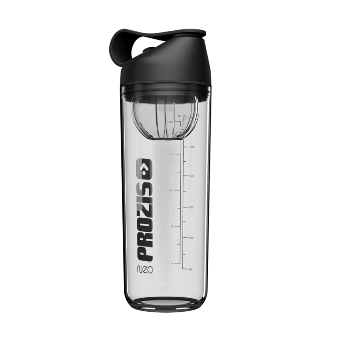 Prozis Sport Neo Mixer Bottle Crystal Jet Black / 600 ml.