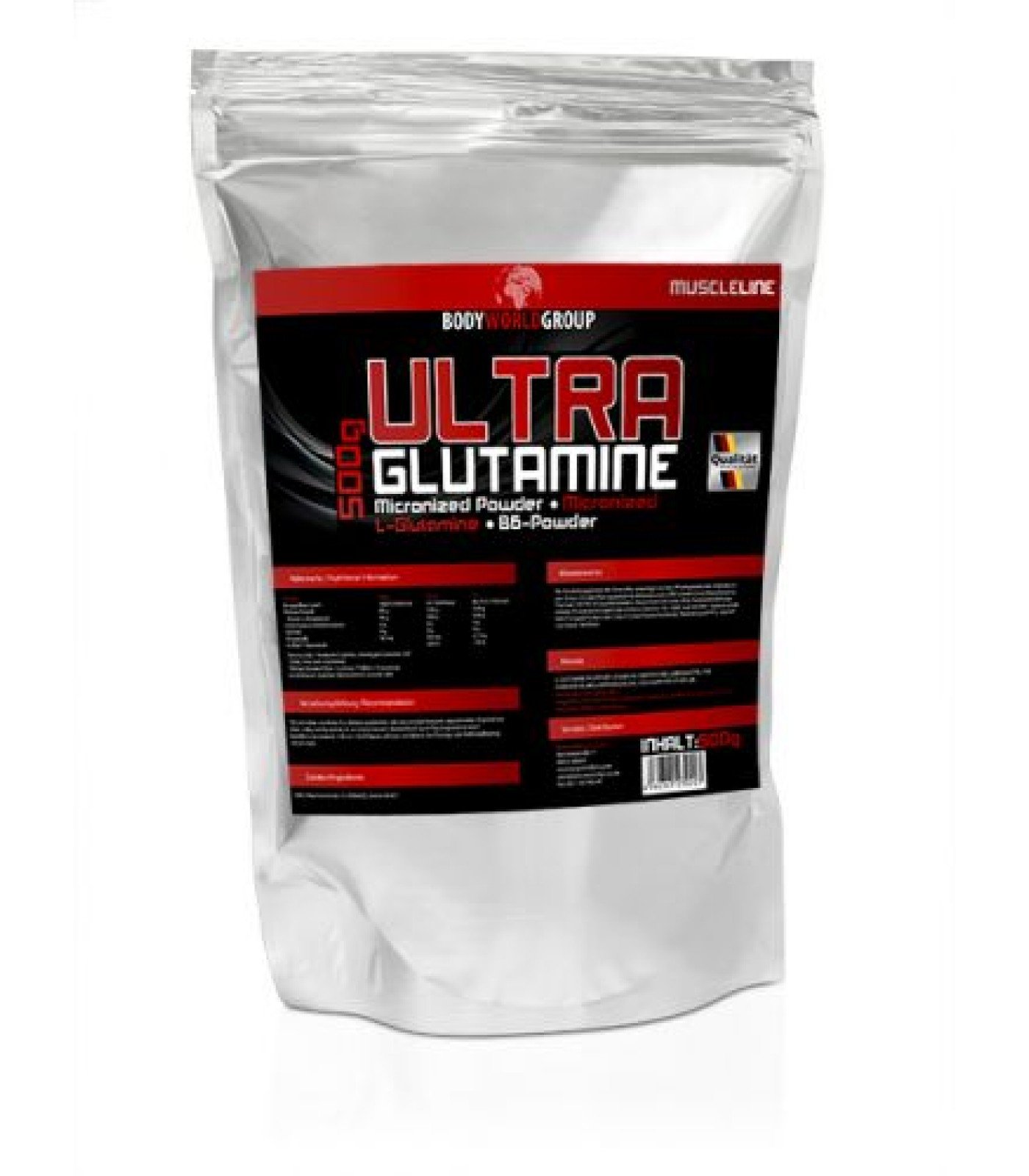 BWG - Ultra Glutamine + Vit. B6 / 1000gr.