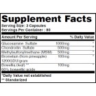 Haya Labs - Glucosamine Chondroitin & MSM Complex / 120 caps