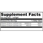 Haya Labs - Vitamin A & D Complex / 100 softgel caps