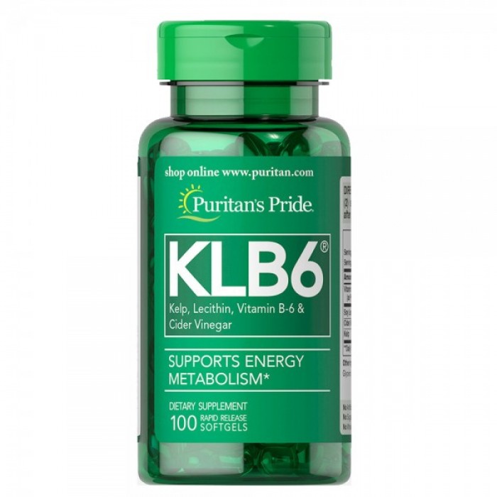 Puritan's Pride - KLB6 Kelp Complex / 100 дражета​