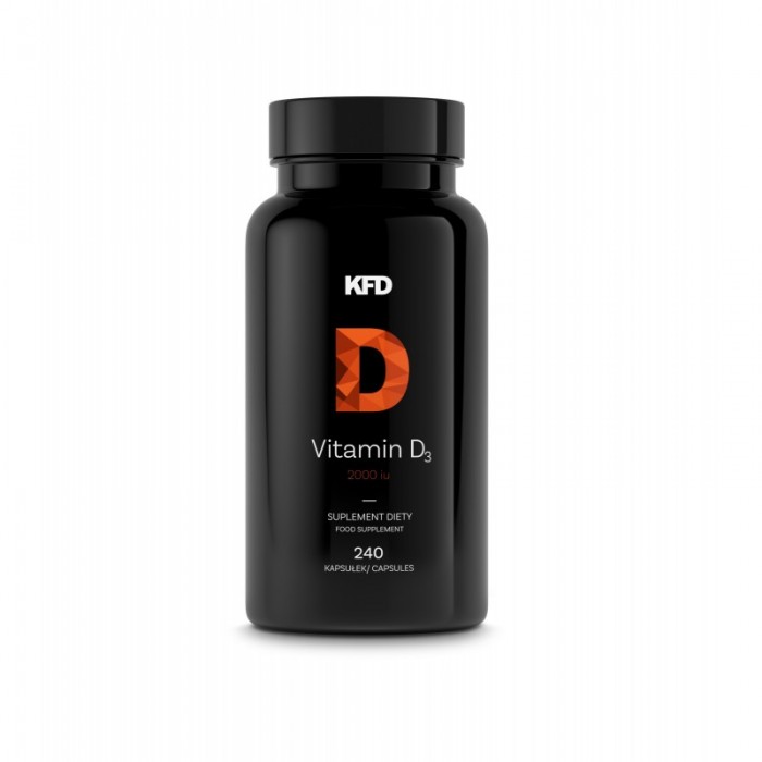 KFD Nutrition - Vitamin D3 2000IU / 240 caps