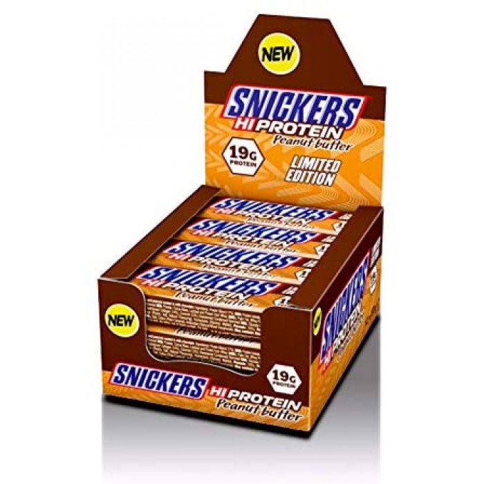 Snickers - Snickers Protein Bar / Peanut Butter Limited / 12 x 57gr​