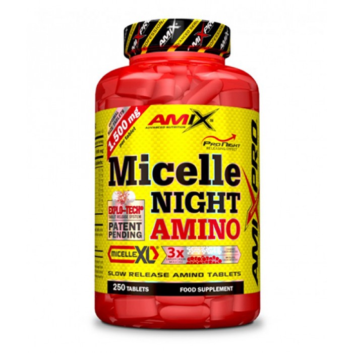 AMIX Micelle Night Amino / 250 Tabs.